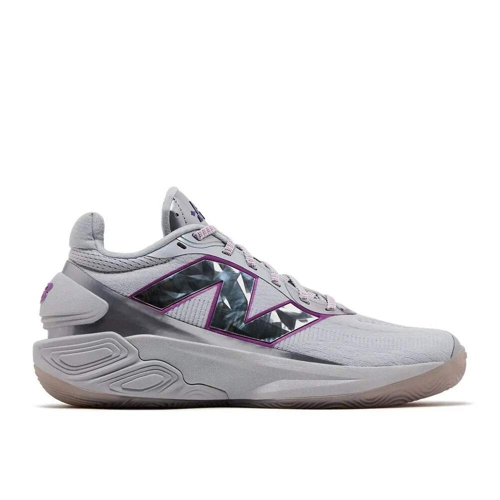 Size 7.5 New Balance TWO WXY V5 Jamal Murray PE Grey Purple Mens BB2WYFL5